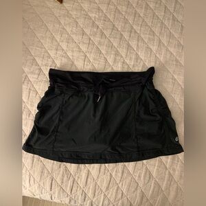 Lululemon Ladies Black Athletic Skort